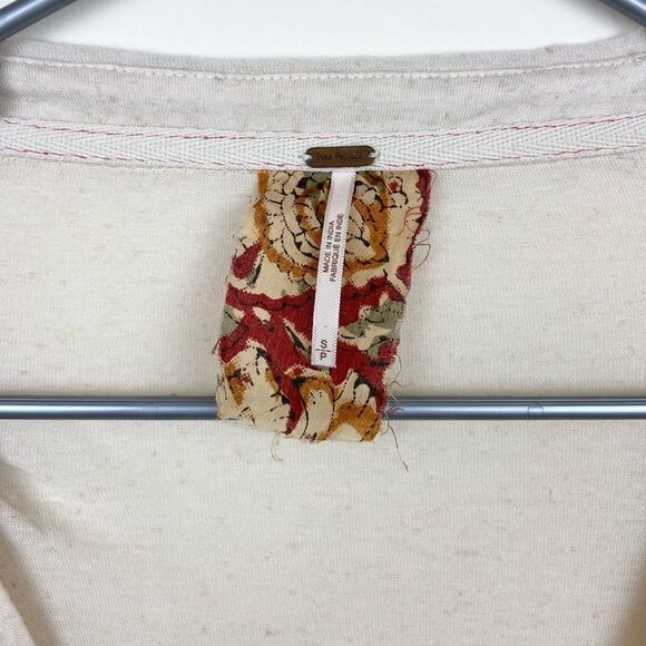 Free People Medallion Print Long-Sleeve Blouse - Picture 6 of 6